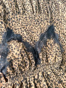 Leopard Print Maxi Dress