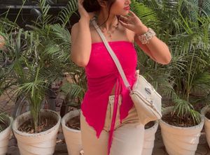 Pink Tube Top