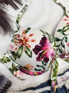 Floral Bikini Top