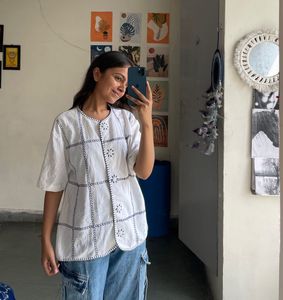White Summer Top