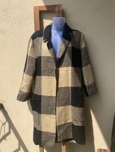 ZARA Women Checked Coat
