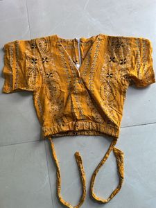 Mustard Yellow Two-Piece Set