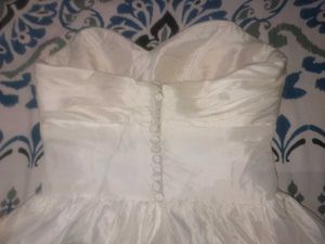 long Elegant white gown