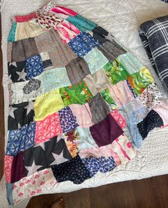 Patchwork Ethnic Skirt