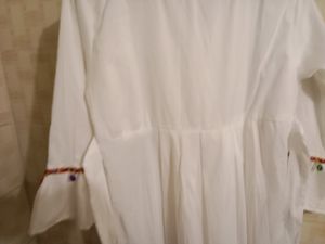 Zara White Kurti