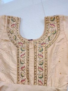 Elegant Embroidered Anarkali Dress