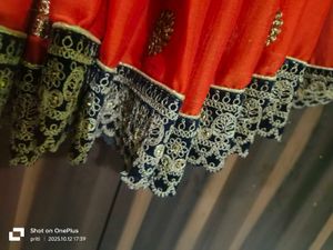 Orange Saree