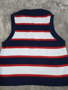 Striped Sleeveless Top