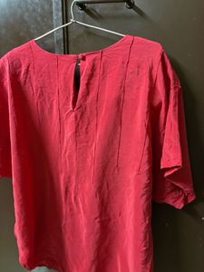 Red Top Cotton Material