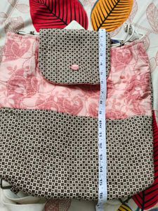 Floral Drawstring Backpack
