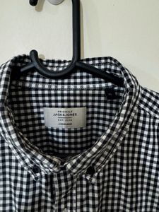 Jack and Jones Checked Casual Shirt | Size XL