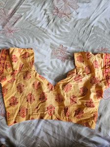 Combo Of Two Printed Cotton Blouses
