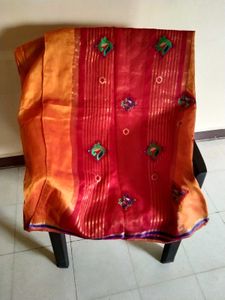 Elegant Embroidered Sari