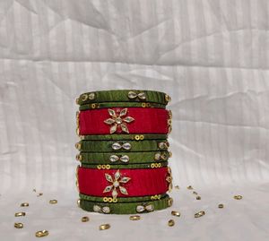 Silk Thread Bangles