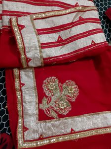 Beautiful Red Saree