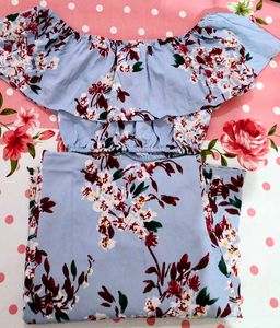Top Skirt Western Set