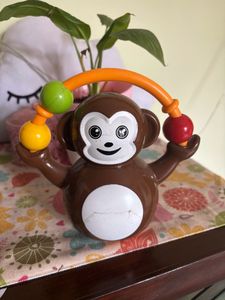 Push N Crawl monkey Toy