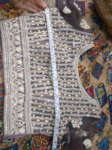 Lavender Lilac Lehenga &amp; Choli Set