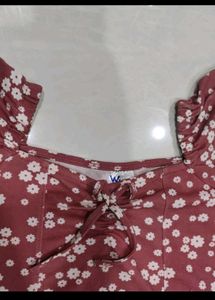2 Frocks Combo-White Frock &amp; Mauve Pink Froc