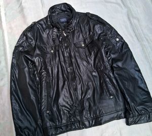 leather men jacket