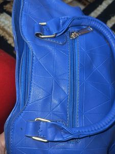 Bright Blue Shoulder Bag