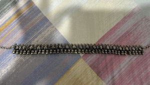 Oxidized German Silver Necklace
