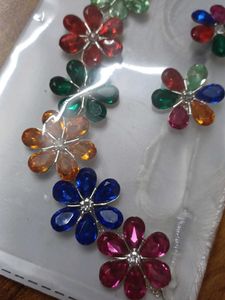 Colorful Flower Jewelry Set