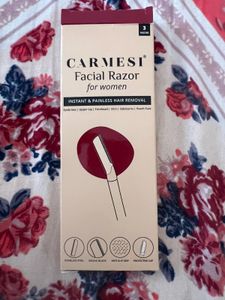 Carmesi Reusable Face Razor for Women Facial Hair