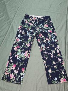 M&S Floral Print Pants