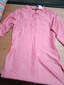 Pink Kurti Style Top