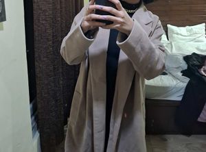 Winter Elegant Beige Coat