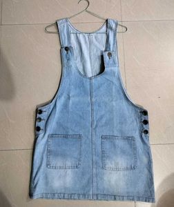 Denim Tunic Style Dungaree