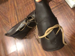 Vikings Leather Ankle Boots EU Size 49