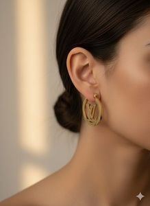 Amazing LV Earrings Beautiful 😻