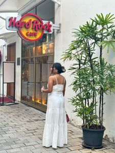 White Maxi Dress For Women