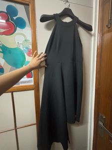 Black Halter Neck Dress
