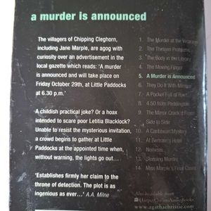 Novel Agatha Christie: A Murder Is Announced