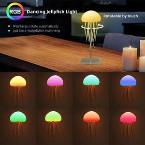 Jelly Fish Multi Colour Lamp | Aesthetic Decor
