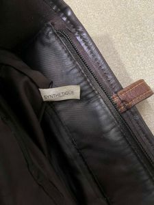 Vintage Brown Tote Bag