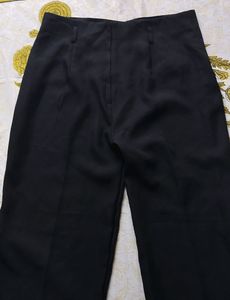 Black Wide Leg Trousers