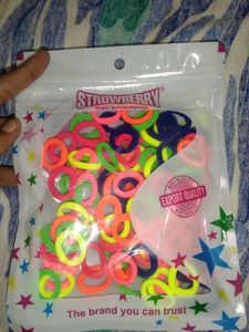 Colorful Hair Ties 50 Pieces