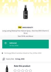 Swiss Beauty Makeup Fixer + Insight Primer