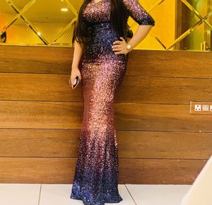 Sparkling Sequin Evening Gown