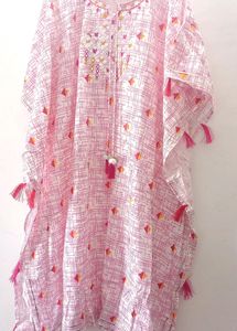 Women Printed Cotton Kaftan