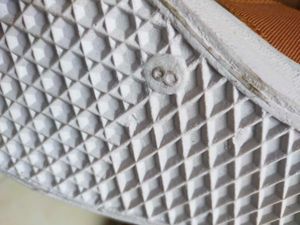Rust Canvas Lace-Up Sneakers