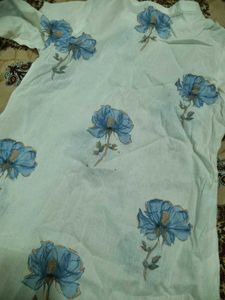 Floral Print Kurta