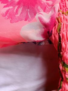Pink Streachable Top