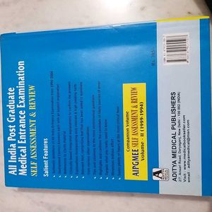 ALL INDIAN POST GRADUATED MEDICAL ENTRANCE Examina