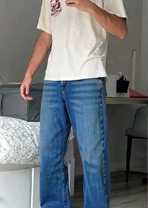 Blue Denim Capri Jeans