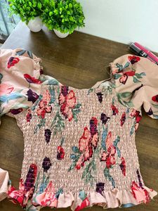 Floral Print Top